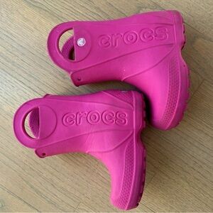 Crocs rain boots